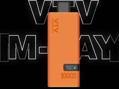 VTV XD001 Khí 10000 Puffs Vape Pen dùng một lần Cig đơn và hai cuộn E Cig
